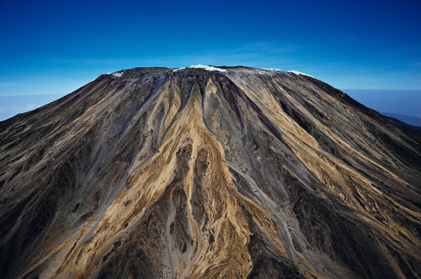 Disappearing snow, Tanzania - Yann Arthus-Bertrand Photography