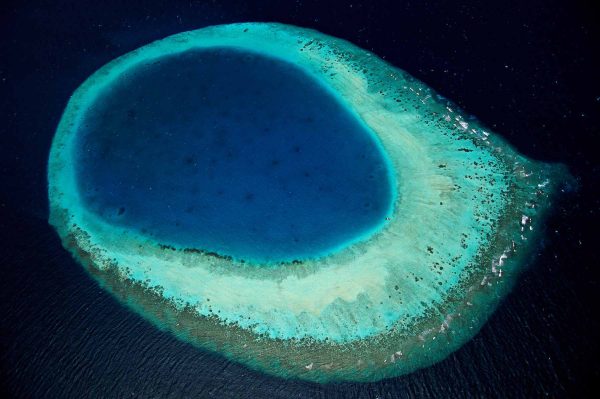 The eye , Maldives - Yann Arthus-Bertrand Photography