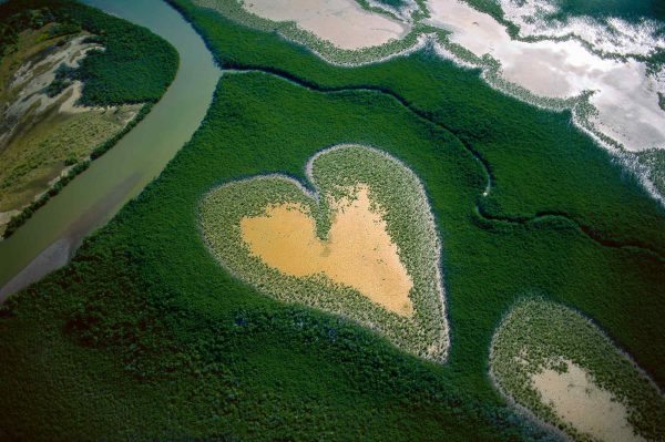 Coeur de Voh - Yann Arthus-Bertrand Photo