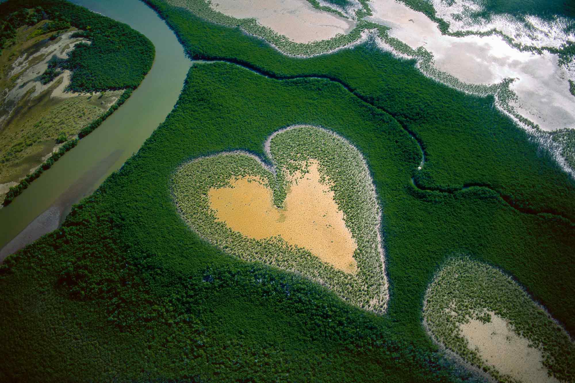 Coeur de Voh - Yann Arthus-Bertrand