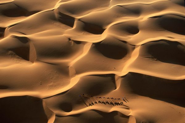 Caravan, Mauritania - Yann Arthus-Bertrand Photography