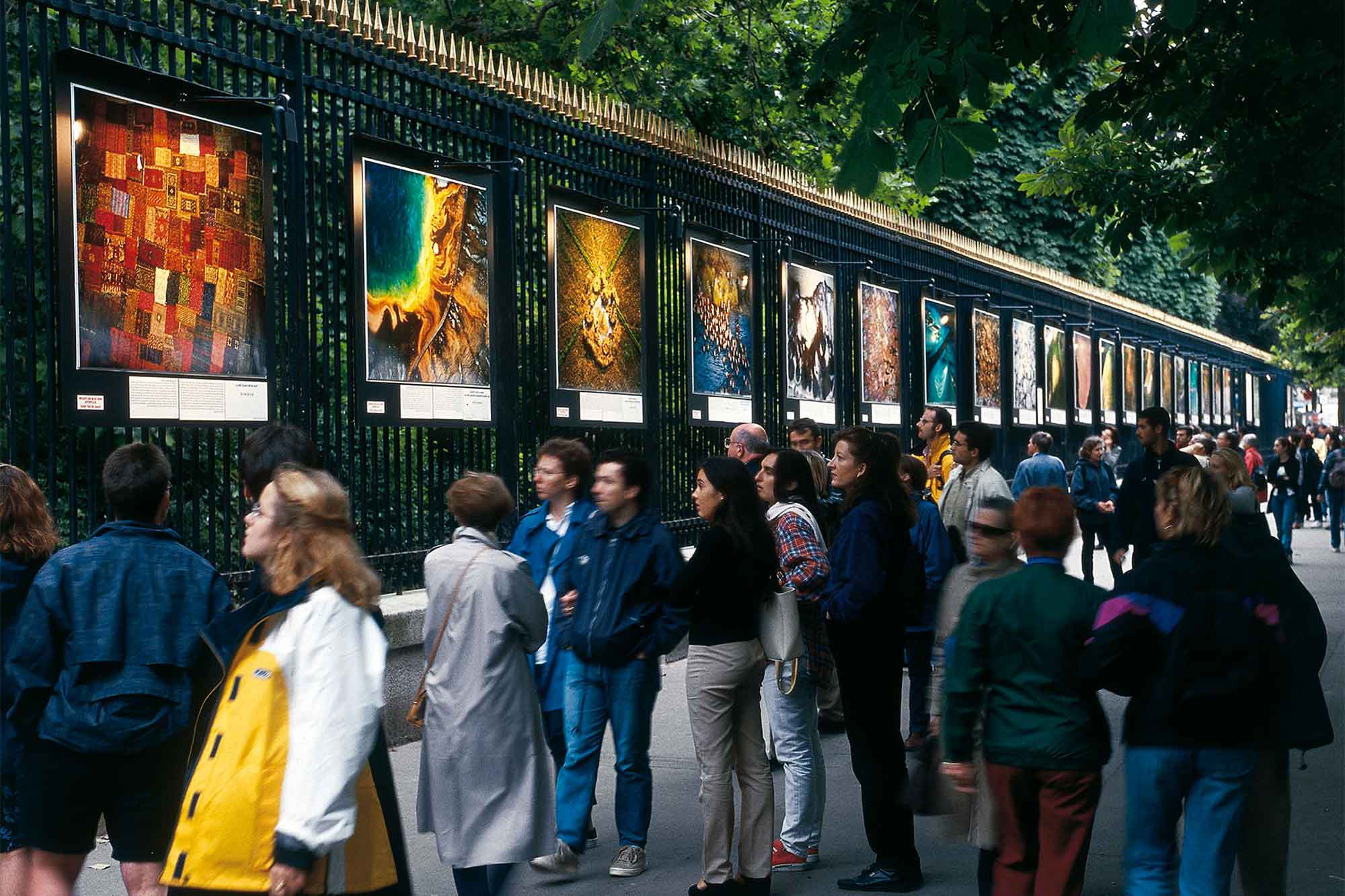 Les expositions en plein air de Yann Arthus-Bertrand