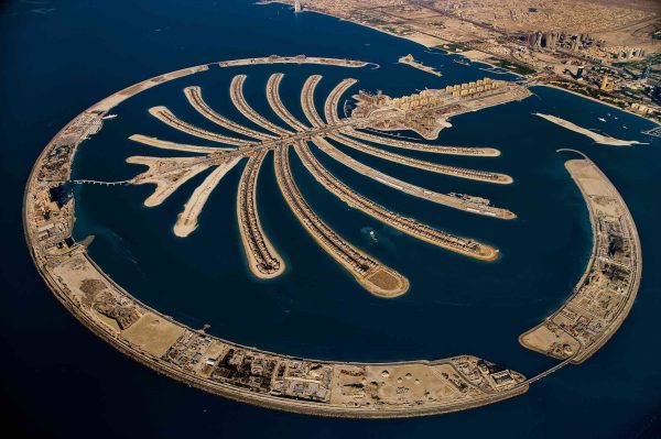 Ile artificielle, Dubaï - Yann Arthus-Bertrand Photographie