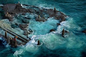 Fishermen in Beirut, Lebanon - Yann Arthus-Bertrand Photography