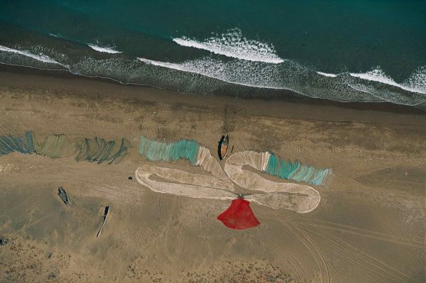 Fishing nets, Oman - Yann Arthus-Bertrand Photography