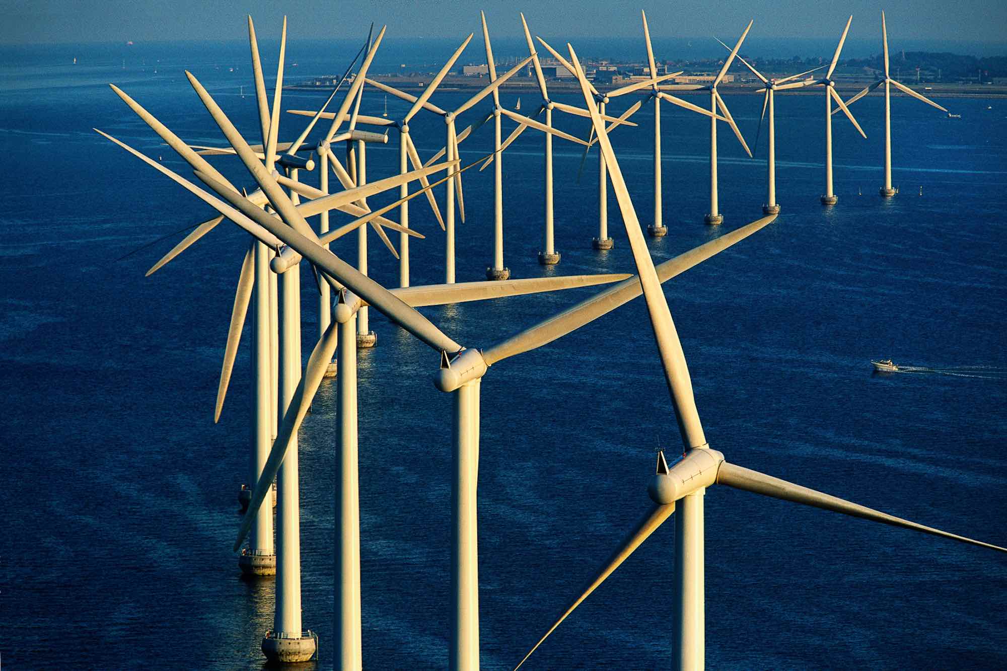 Parc Eolien, Danemark - Yann Arthus-Bertrand Photographie