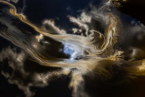 Lac Magadi, Kenya - Yann Arthus-Bertrand Photo