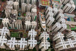 Boat, China - Yann Arthus-Bertrand Photo