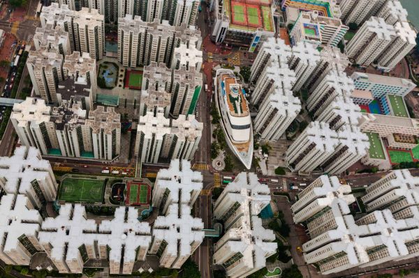 Bateau, Chine - Yann Arthus-Bertrand Photo