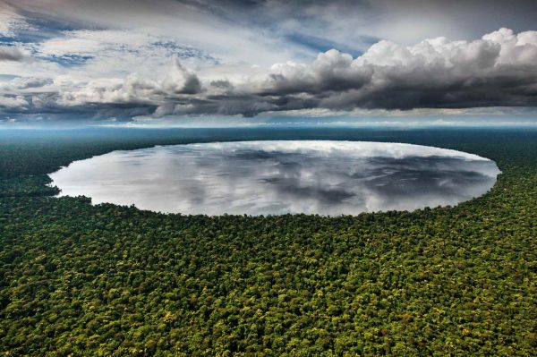 Lake Télé, Congo - Yann Arthus-Bertrand Photo