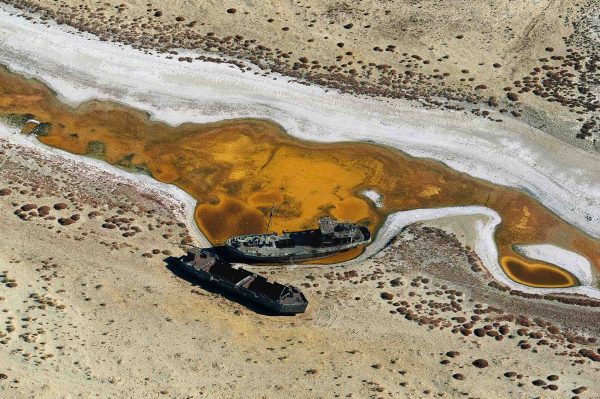 Mer d’Aral, Kazakhstan, Yann Arthus-Bertrand Photo